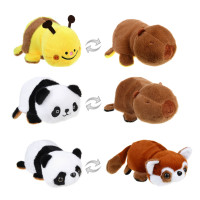 ИГРОЛЕНД Мягкая игрушка &quot;Вывернушка-зверушка&quot;, 22 см, полиэстер, 3 диз.