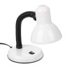 FORZA Лампа настольная, Е27, 28см, 40Вт, 220В, с выключателем, шнур 75 см, белый