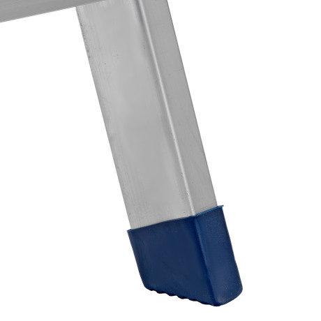 Стремянка двусторонняя 4 ступени, алюминиевая, Сибртех