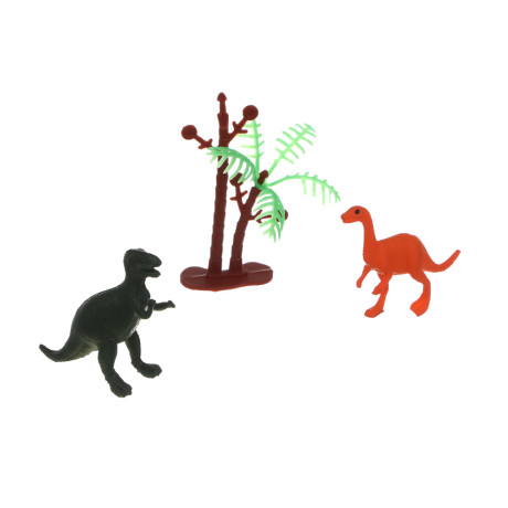 Игрушки в шаре "Мир дикой природы", 6х6см, PP, PVC, 36 дизайнов