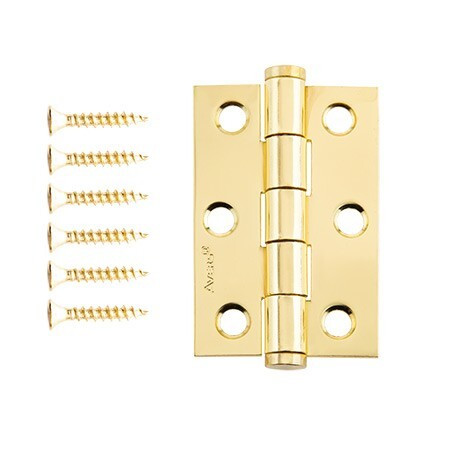 Петля AVERS 60х40х1,75-G универсал. (золото)   \2 (48/384)