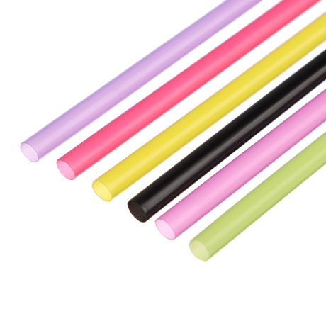 GRIFON Трубочки для напитков, 50 шт, 20 см, d 0,5 см, микс цветов