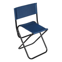 РУССО ТУРИСТО Стул туристический складной со спинкой, 32х34х58см, труба сталь 16х1мм