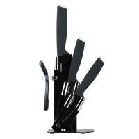 SATOSHI Орис Набор ножей 5пр Ножи 8,9см; 12,7см; 20,3см, овощечистка, подставка для ножей