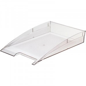 Лоток д/бумаг Attache City прозрачный 479428