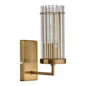 LUMION 6527/1W CLASSI LN23 латунь Бра E14 1x40W 220V ELLOW