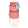 Бутылка спортивная для воды с силиконовым поильником тм BY SPORT, 500мл, 18,5x8,5см, 500мл, PC, 2 цв