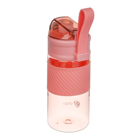 Бутылка спортивная для воды с силиконовым поильником тм BY SPORT, 500мл, 18,5x8,5см, 500мл, PC, 2 цв