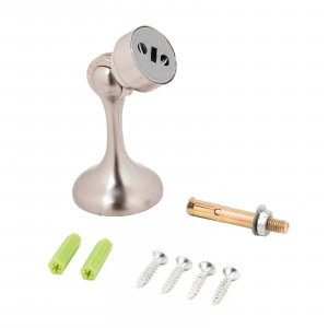 СТАНДАРТ Ограничитель магнитный 102 SN прямой мат.никель ЕВРОПАКЕТ (280,35)