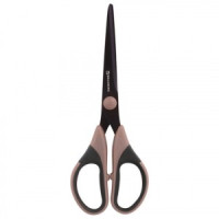 Ножницы BRAUBERG "Special", 165 мм, тефлоновое антискользящее покрытие, 2-х сторонняя заточка, блист