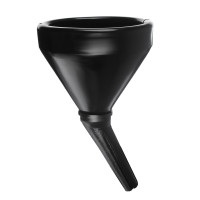 Воронка большая черная (классик), фильтр в комплекте. 14x17x28см