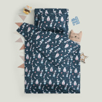 PROVANCE Basic Комплект постельного белья 1,5 (3 предмета), бязь, 100% хлопок, космос