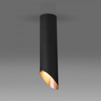 Elektrostandard св-к накл. спот GU10 max40W черный/золото 60x250 металл DLN115 a050122