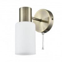 LUMION 8100/1W COMFI LN25 бронза/бел. мет./стекло Бра Е14 40W 220V MAVE