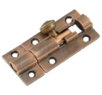 Задвижка для дверей Милан 60мм медь