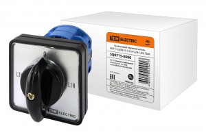 TDM КПУ11-10А/68 (V: 0-L1N-L2N-L3N кулачковый перекл. встраиваемый SQ0715-0080