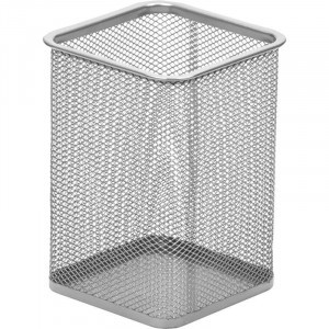 Подставка Attache для письм.прин.квадр.101х101мм,выс.138мм,мет.сетка(сереб) 383307