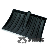 Лопата снеговая пласт с планк №4   440х320  d-35мм