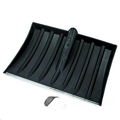 Лопата снеговая пласт с планк №4   440х320  d-35мм