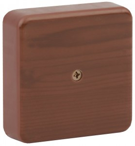 ЭРА BS-O-75-75-20 кор. распаячная 75х75х20 (без клеммы) дуб IP40 9817