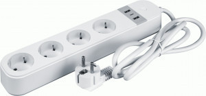 Navigator Удлинитель умный дом NSH-PE-02-WiFi, 4 гн, 2 USB, 1,5м 2х1,5мм. 95132