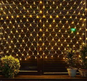 Гирлянда-сетка ULD-N2520-240/DTA 240LED желтый 2.5x2, 8реж. IP20 11W Uniel