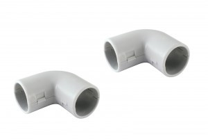 TDM угол 90° соед. для трубы 32 мм (15шт, цена за шт.) (15!) SQ0405-0034