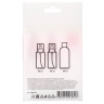 ЮНИLOOK Набор для косметики дорожный 3 предмета, пластик, 2 цвета