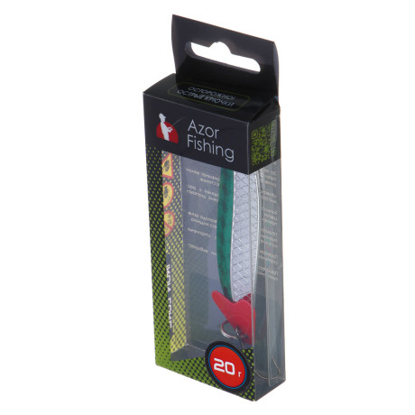 AZOR FISHING Блесна колеблющаяся, 85мм, 20гр