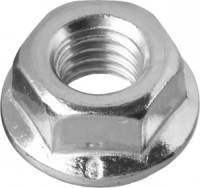 Гайка ЗУБР "МАСТЕР" DIN 6923 с фланцем, кл. прочности 8, оцинк., M6, 5кг