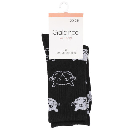 GALANTE Носки универсальные, р.25-27, 85% хлопок, 10% полиэстер, 5% спандекс, 3 диз, НВ22-24