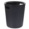 Корзина для мусора 10л Folk, графит, 24х24х28см