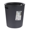 Корзина для мусора 10л Folk, графит, 24х24х28см