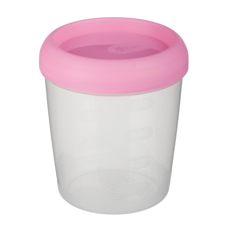 Набор банок для продуктов с завинчивающейся крышкой 5шт (1,4л; 1,05л; 0,75л; 0,55л; 0,4л), пластик