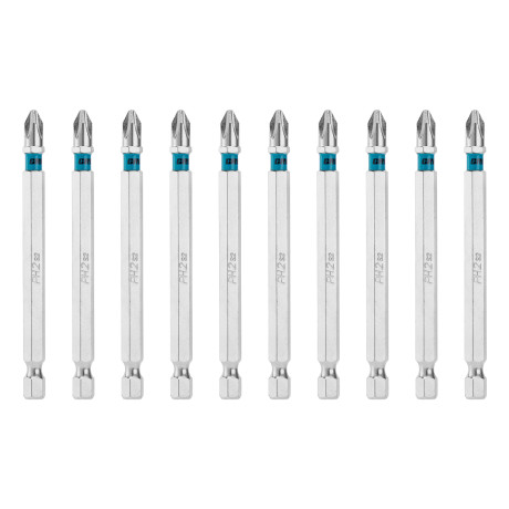 Бита PH2х90мм, сталь S2, шестигр., 10 шт. Gross