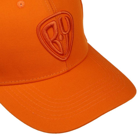 BY Русские Супергерои Кепка взрослая с вышивкой 3Д р.58, 70% хлопок, 30% полиэстер, цвет оранжевый