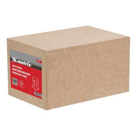 Зажим для системы выравнивания плитки СВП Ворота, 500 шт. в коробе Matrix