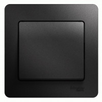 Systeme Electric GLOSSA выкл. СУ 1 кл. антрацит (пл.осн.) GSL000712 (15!)