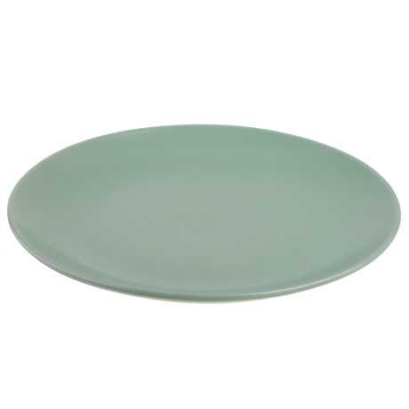 MILLIMI Тарелка подстановочная 27х3см, керамика, оливковый