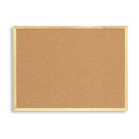 Доска пробковая 30х45 Attache Economy, деревян. рама, Россия 51857