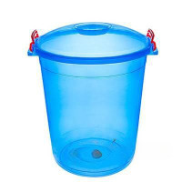 Бак 70л "Антей" с крышкой Эльфпласт 254