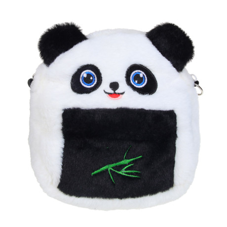 ИГРОЛЕНД Рюкзак детский мягкий "Пандуша", 16х21х4 см, полиэстер