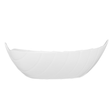 MILLIMI Листья Салатник, опаловое стекло, 21,5 см