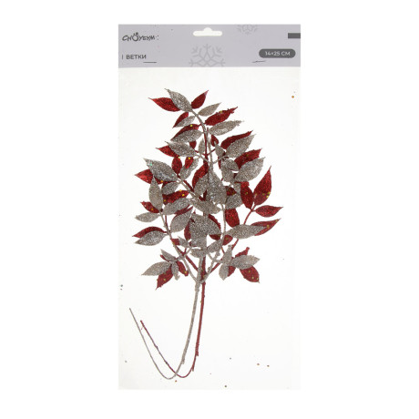 СНОУ БУМ Ветка 14x25 см 2 шт