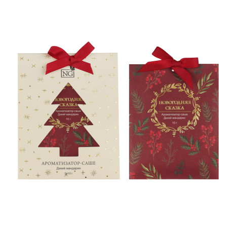 NEW GALAXY Ароматизатор Саше 10гр х2, дикий мандарин, соленая карамель