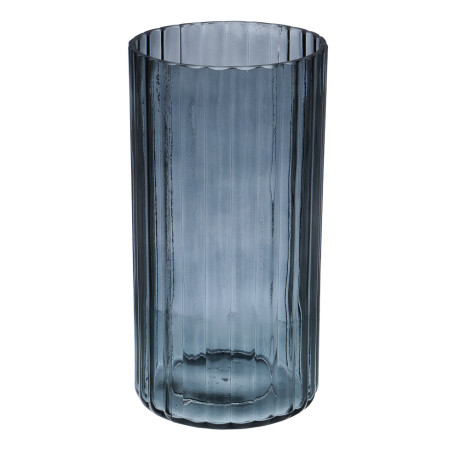 Ваза стеклянная, 10x10x20 см, 2 дизайна