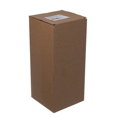 Ваза стеклянная, 10x10x20 см, 2 дизайна