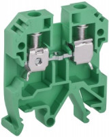 IEK Клемма винтовая КВИ-6мм2 зеленая YZN30-006-K06