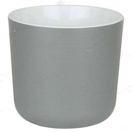 Горшок "Лион" 5,6 л Серый муссон ЛИ21-70 Ливингрин х4