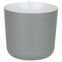 Горшок "Лион" 5,6 л Серый муссон ЛИ21-70 Ливингрин х4